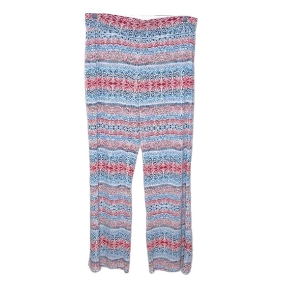 ❤️ 🆕 NY COLLECTION NY Collection Women's Plus Size Printed Palazzo Pants 1X - Picture 5 of 5